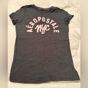 Aeropostale Dark Gray  Short Sleeve Tee